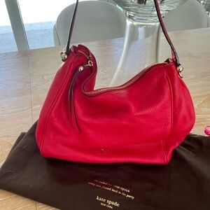 Kate spade red bag - perfect condition